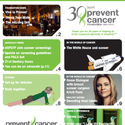 Image for The April Edition of Cancer PreventionWorks is Here!