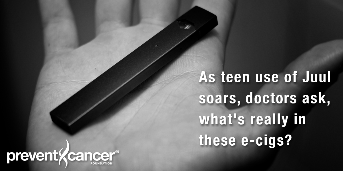 As teen use of Juul soars, doctors ask, what's really in these e-cigs?