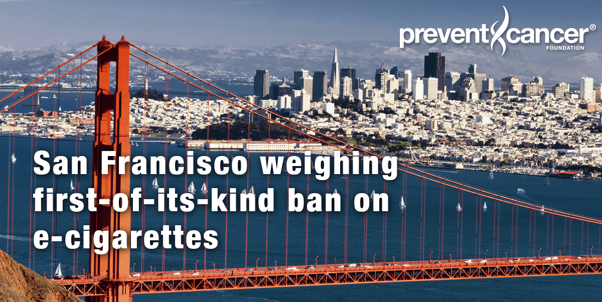 San Francisco weighing first-of-its-kind ban on e-cigarettes
