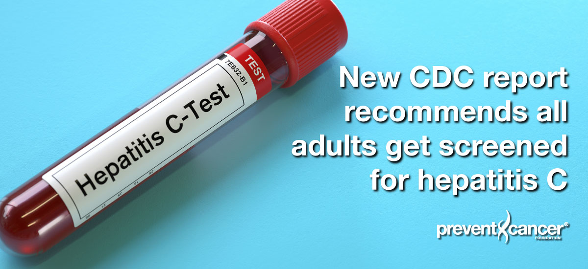New CDC report recommends all adults get screened for hepatitis C