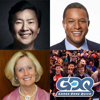Image for Actor/producer Ken Jeong, TODAY news anchor Craig Melvin, charitable gaming organization Games Done Quick and congressional spouse Terry Loebsack to be honored at  Congressional Families Program virtual awards