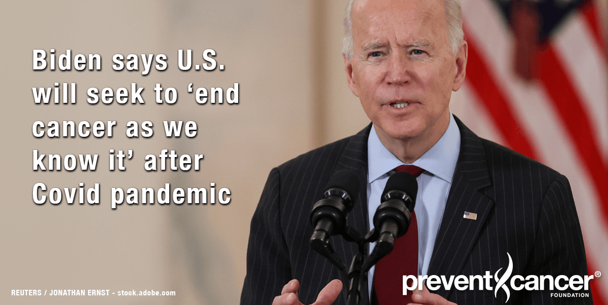 Biden says U.S. will seek to 'end cancer as we know it' after Covid pandemic