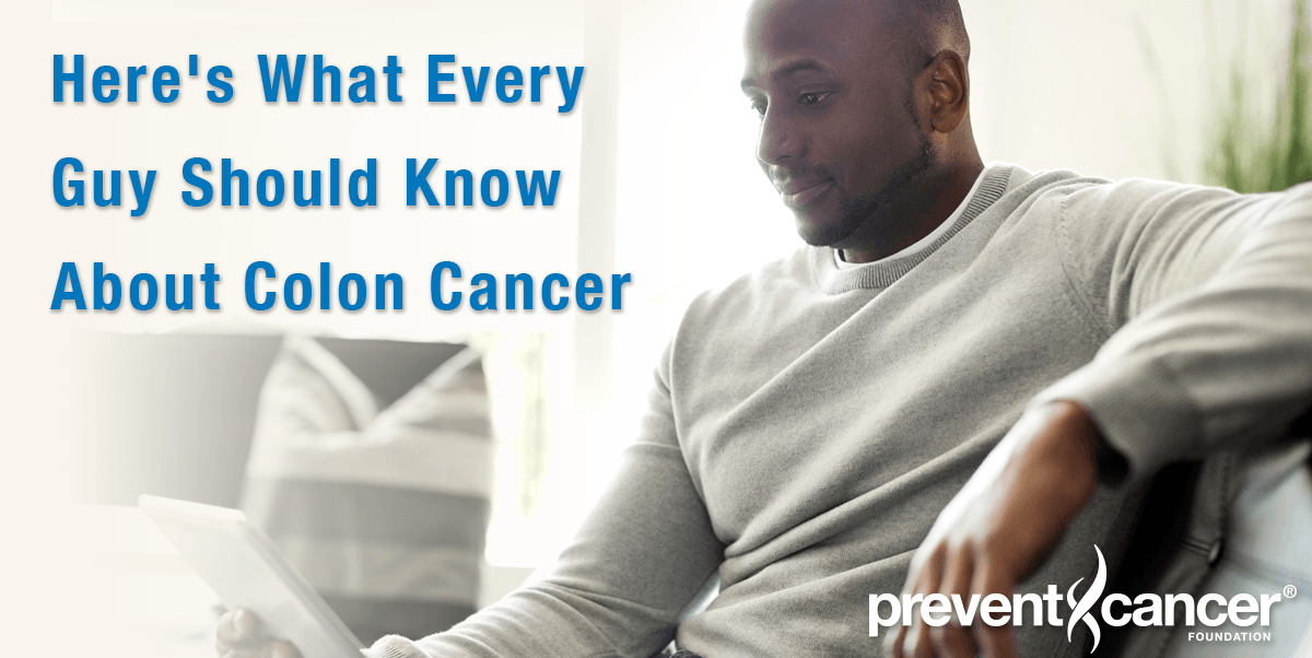 Here's What Every Guy Should Know About Colon Cancer
