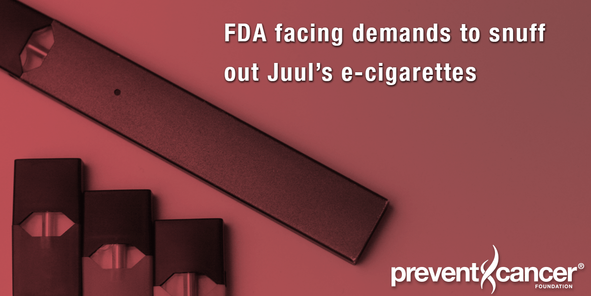  FDA facing demands to snuff out Juul's e-cigarettes