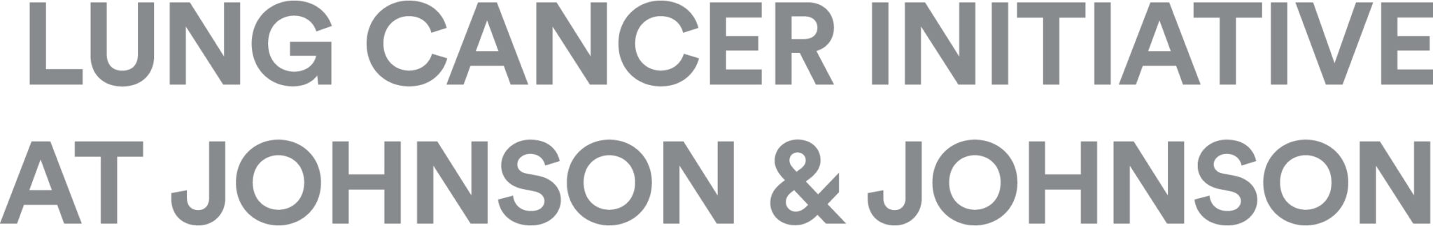 Lung Cancer Initiative at Johnson & Johnson