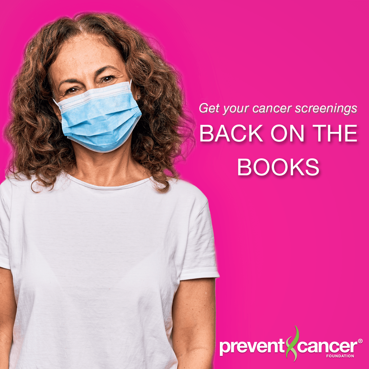 Get your cancer screenings Back on the Books