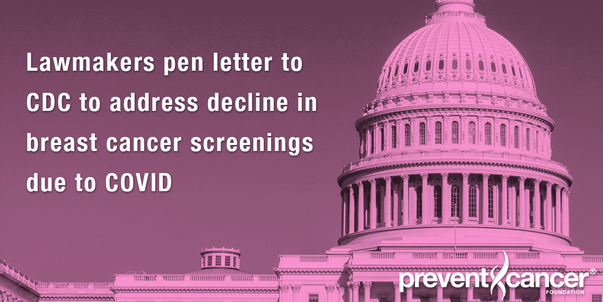 Lawmakers pen letter to CDC to address decline in breast cancer screenings due to COVID
