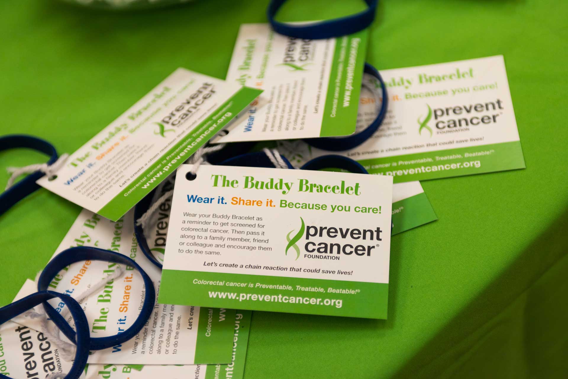 Prevent Cancer Buddy Bracelet